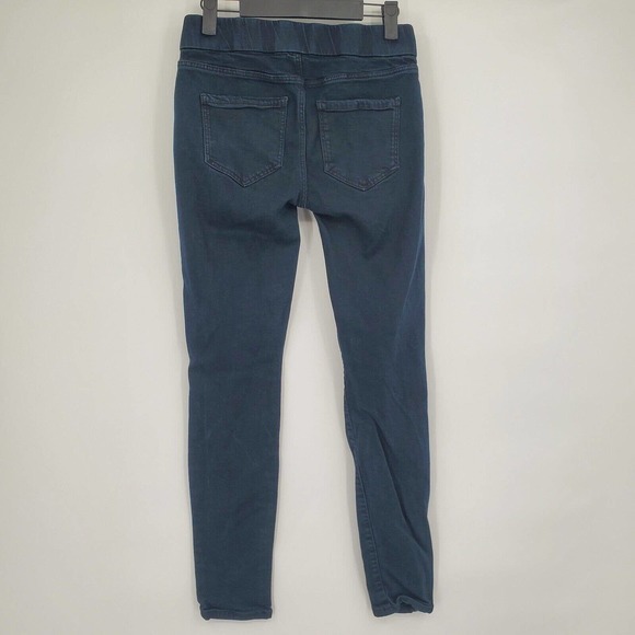 Liverpool Denim Leggings Womens Size 26 Pull On Stretch Blue Back Pockets - Picture 3 of 11